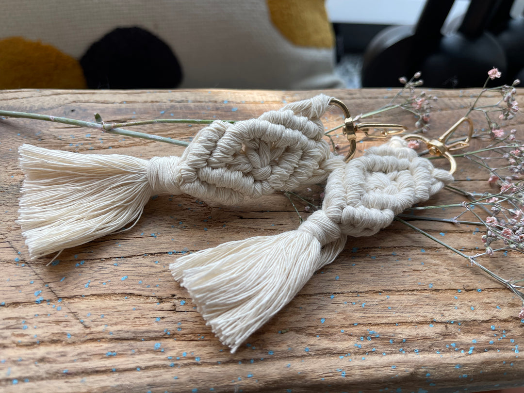 Macrame Schlüsselanhänger