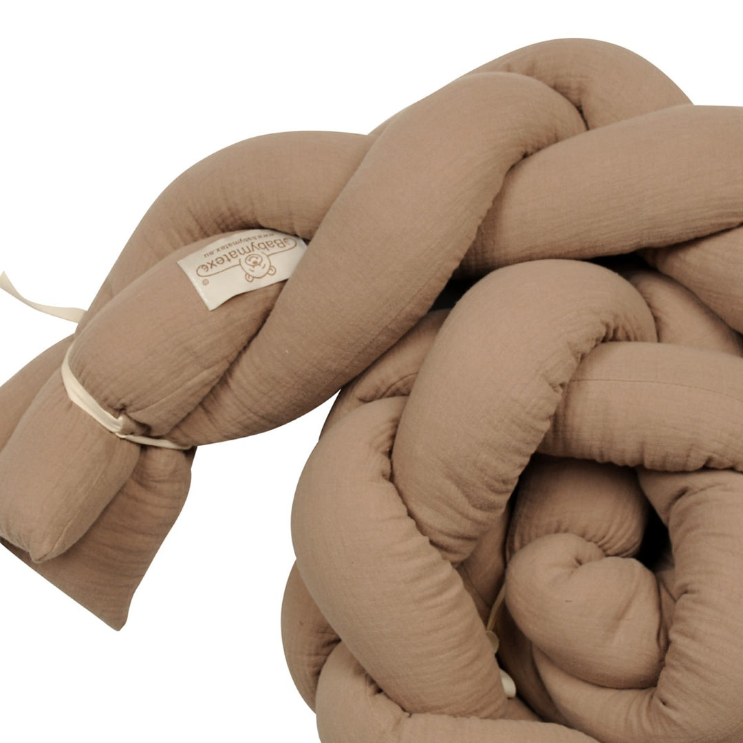 Bettschlange Musselin