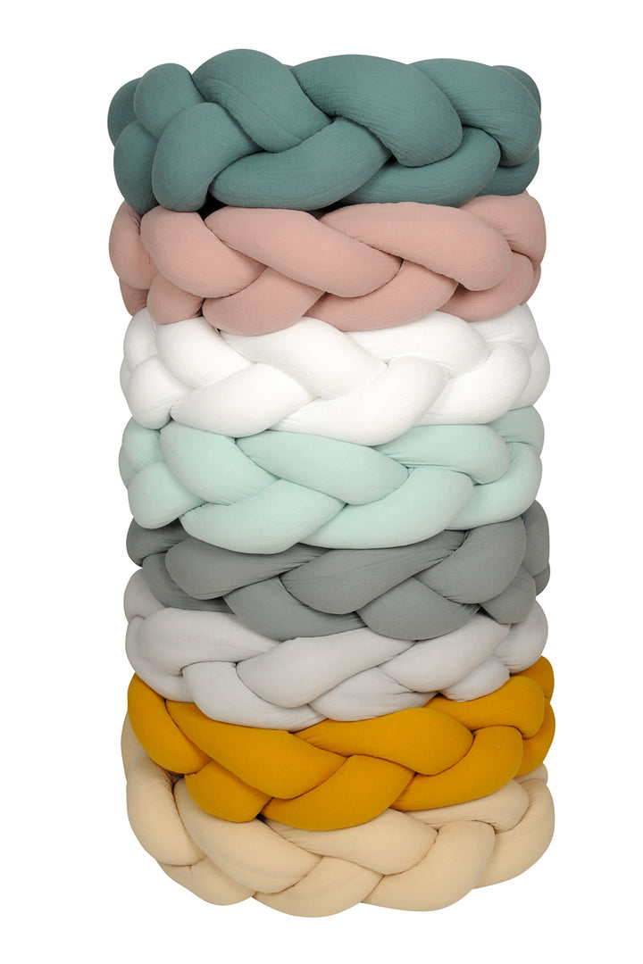 Bettschlange Musselin