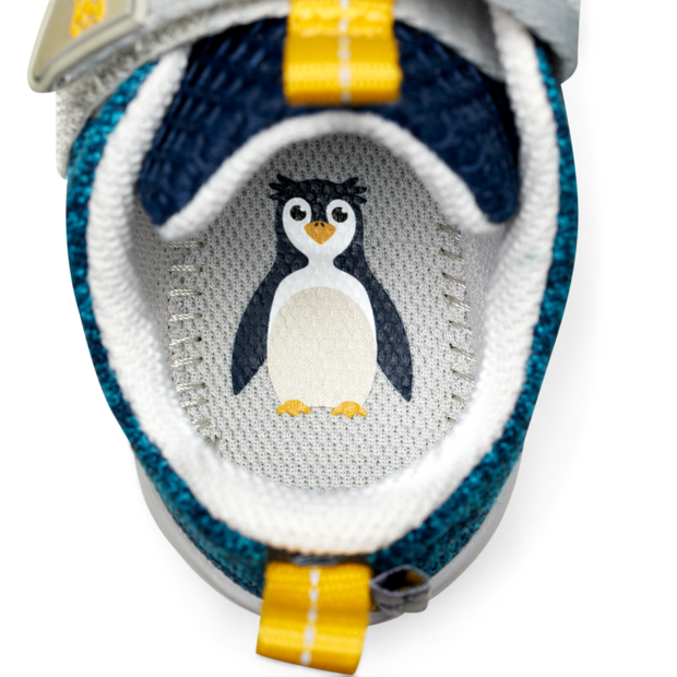 Barfußschuh Knit Happy Pinguin