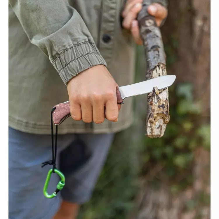 Expedition Natur klappbares Schnitzmesser mit Holzgriff Taschenmesser