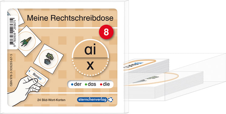 Meine Rechtschreibdose 8 - ai/x-Wörter