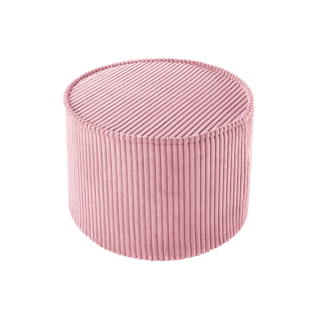 Pink Mousse Pouffe