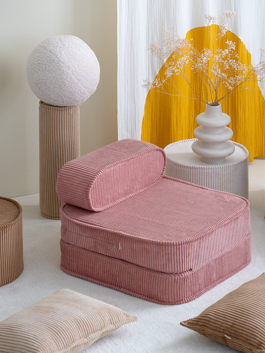 Pink Mousse Flip Chair