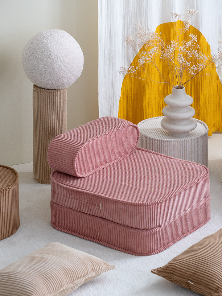 Pink Mousse Flip Chair