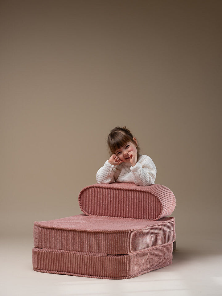 Pink Mousse Flip Chair