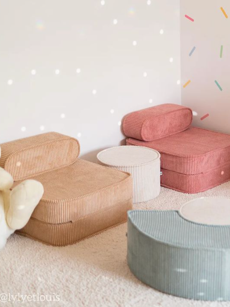 Pink Mousse Flip Chair